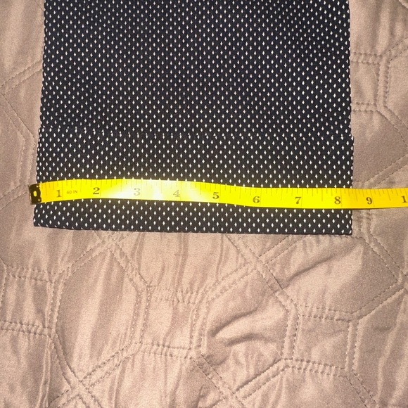 Lane Bryant Black & White dotted Cropped Dress Pants Plus size 14 - Picture 8 of 14